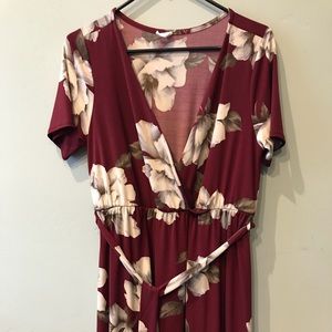 Pink Blush Maternity Dress (XL)